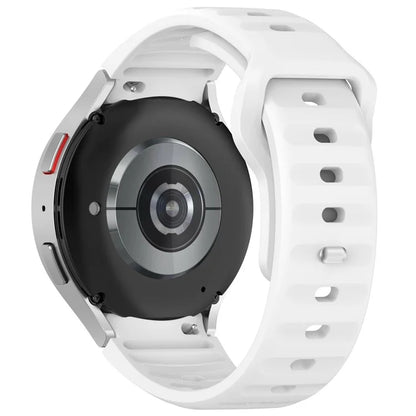 For Samsung Galaxy Watch4 / Watch 5 / Watch 5 Pro / Watch6 Silicone Sport Bands Replacement Wristband