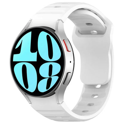 For Samsung Galaxy Watch4 / Watch 5 / Watch 5 Pro / Watch6 Silicone Sport Bands Replacement Wristband