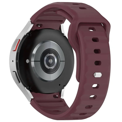 For Samsung Galaxy Watch4 / Watch 5 / Watch 5 Pro / Watch6 Silicone Sport Bands Replacement Wristband