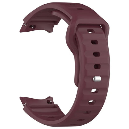 For Samsung Galaxy Watch4 / Watch 5 / Watch 5 Pro / Watch6 Silicone Sport Bands Replacement Wristband