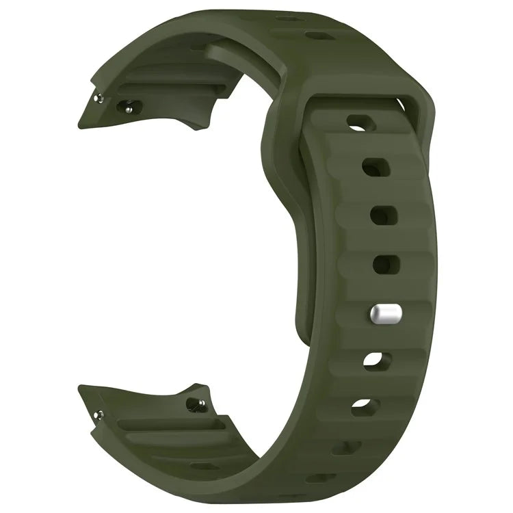 For Samsung Galaxy Watch4 / Watch 5 / Watch 5 Pro / Watch6 Silicone Sport Bands Replacement Wristband