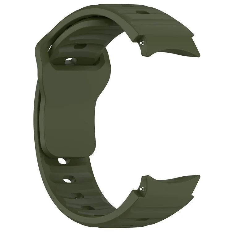 For Samsung Galaxy Watch4 / Watch 5 / Watch 5 Pro / Watch6 Silicone Sport Bands Replacement Wristband