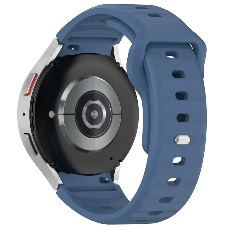 For Samsung Galaxy Watch4 / Watch 5 / Watch 5 Pro / Watch6 Silicone Sport Bands Replacement Wristband