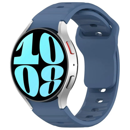 For Samsung Galaxy Watch4 / Watch 5 / Watch 5 Pro / Watch6 Silicone Sport Bands Replacement Wristband