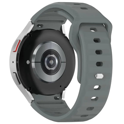 For Samsung Galaxy Watch4 / Watch 5 / Watch 5 Pro / Watch6 Silicone Sport Bands Replacement Wristband