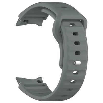 For Samsung Galaxy Watch4 / Watch 5 / Watch 5 Pro / Watch6 Silicone Sport Bands Replacement Wristband