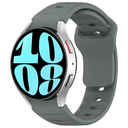 For Samsung Galaxy Watch4 / Watch 5 / Watch 5 Pro / Watch6 Silicone Sport Bands Replacement Wristband