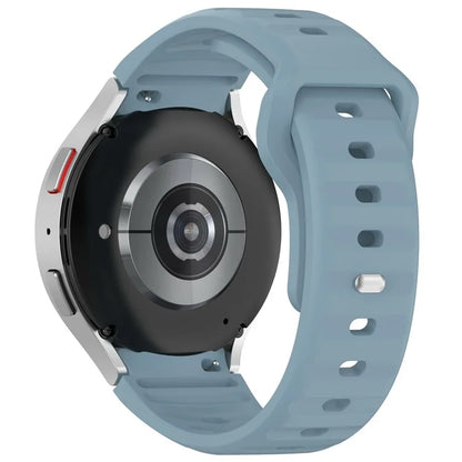 For Samsung Galaxy Watch4 / Watch 5 / Watch 5 Pro / Watch6 Silicone Sport Bands Replacement Wristband
