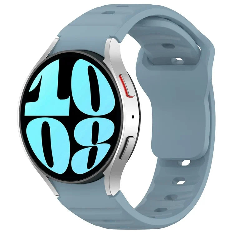 For Samsung Galaxy Watch4 / Watch 5 / Watch 5 Pro / Watch6 Silicone Sport Bands Replacement Wristband