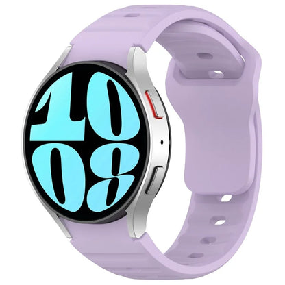 For Samsung Galaxy Watch4 / Watch 5 / Watch 5 Pro / Watch6 Silicone Sport Bands Replacement Wristband