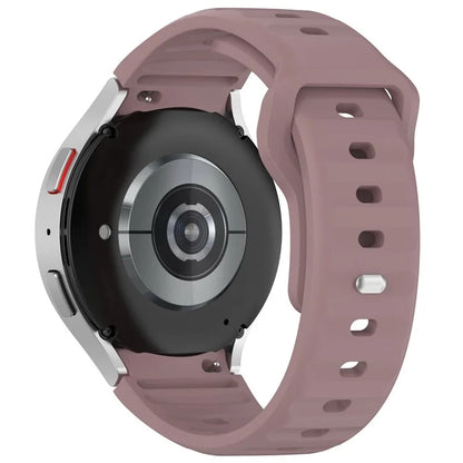 For Samsung Galaxy Watch4 / Watch 5 / Watch 5 Pro / Watch6 Silicone Sport Bands Replacement Wristband Mist