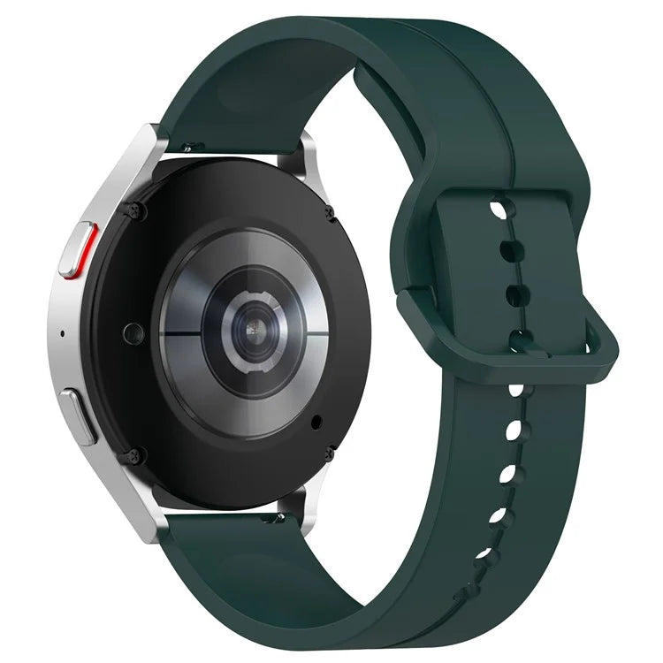 For Samsung Galaxy Watch3 45mm / Huawei Watch GT 4 46mm Watch Band 22mm Silicone Wrist Strap