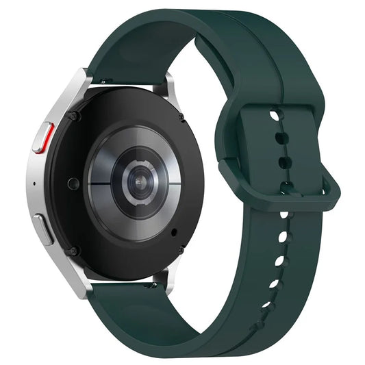 For Samsung Galaxy Watch3 45mm / Huawei Watch GT 4 46mm Watch Band 22mm Silicone Wrist Strap