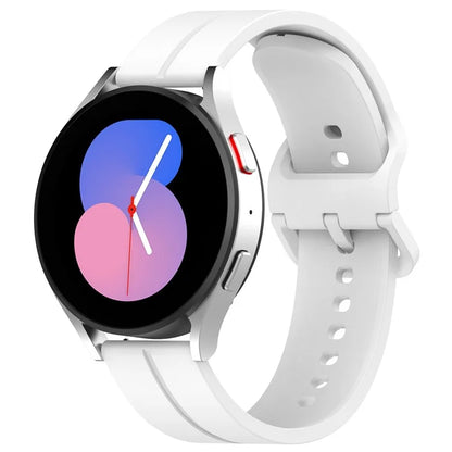 For Samsung Galaxy Watch3 45mm / Huawei Watch GT 4 46mm Watch Band 22mm Silicone Wrist Strap