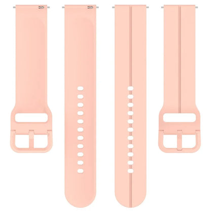 For Samsung Galaxy Watch3 45mm / Huawei Watch GT 4 46mm Watch Band 22mm Silicone Wrist Strap