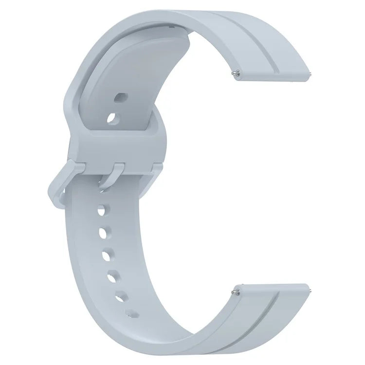 For Samsung Galaxy Watch3 45mm / Huawei Watch GT 4 46mm Watch Band 22mm Silicone Wrist Strap