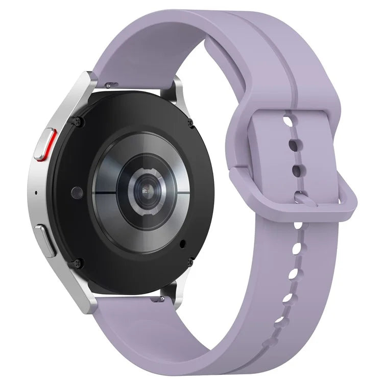 For Samsung Galaxy Watch3 45mm / Huawei Watch GT 4 46mm Watch Band 22mm Silicone Wrist Strap