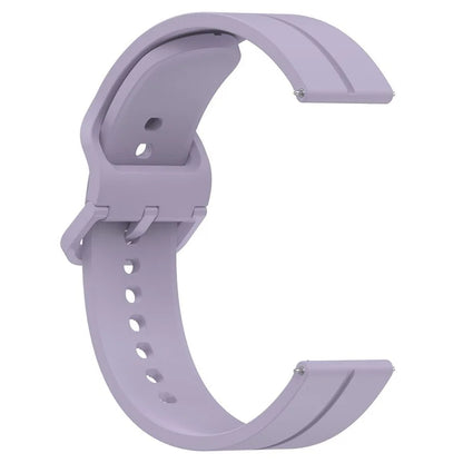 For Samsung Galaxy Watch3 45mm / Huawei Watch GT 4 46mm Watch Band 22mm Silicone Wrist Strap