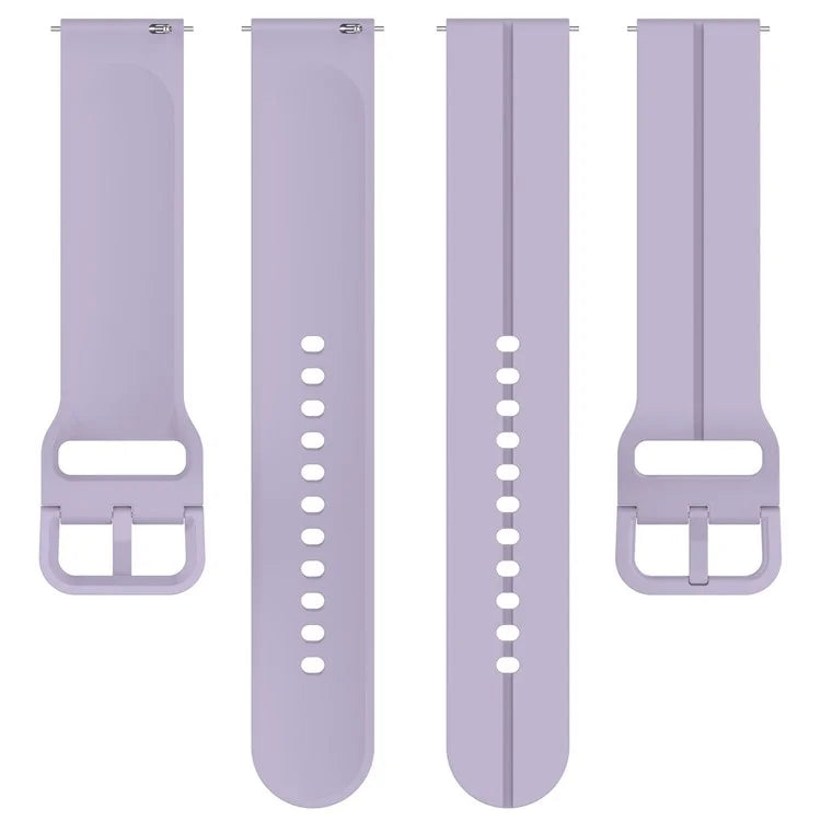For Samsung Galaxy Watch3 45mm / Huawei Watch GT 4 46mm Watch Band 22mm Silicone Wrist Strap