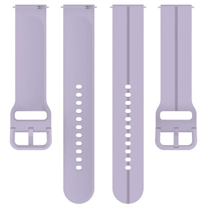 For Samsung Galaxy Watch3 45mm / Huawei Watch GT 4 46mm Watch Band 22mm Silicone Wrist Strap