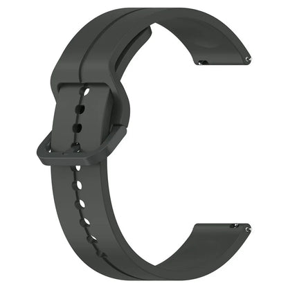 For Samsung Galaxy Watch3 45mm / Huawei Watch GT 4 46mm Watch Band 22mm Silicone Wrist Strap