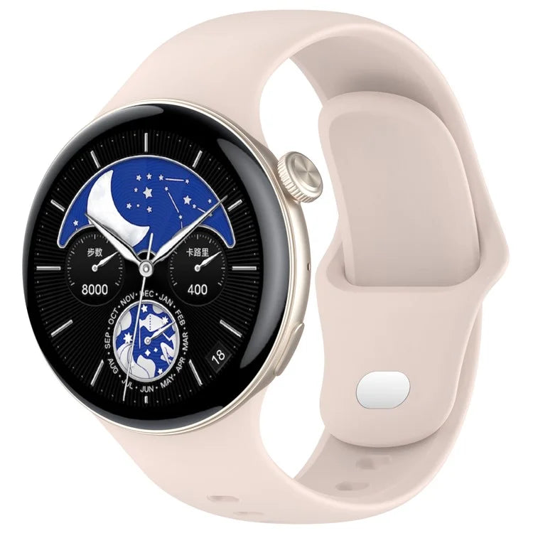 For vivo Watch 3 Silicone Watch Band Adjustable Wrist Strap Replacement