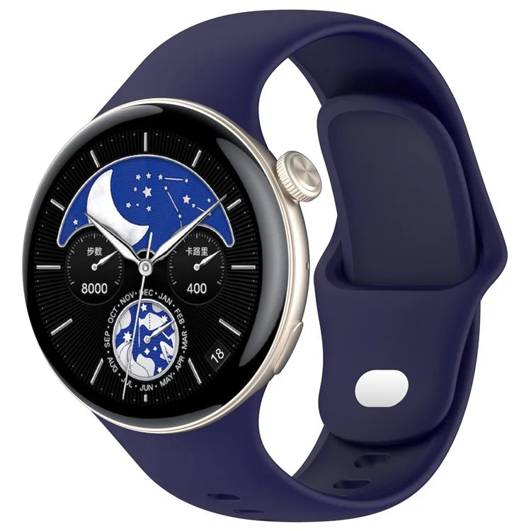 For vivo Watch 3 Silicone Watch Band Adjustable Wrist Strap Replacement