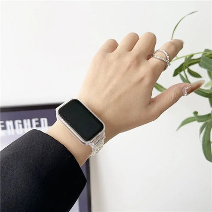 For Xiaomi Redmi Watch 2 Replacement Ice Cube Texture TPU Watch Strap