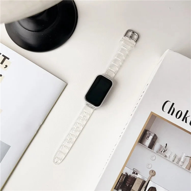 For Xiaomi Redmi Watch 2 Replacement Ice Cube Texture TPU Watch Strap