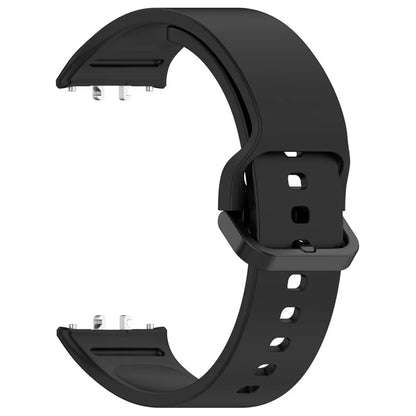 For Samsung Galaxy Fit3 (SM-R390) Watch Bracelet Soft Silicone Strap with Flat Buckle