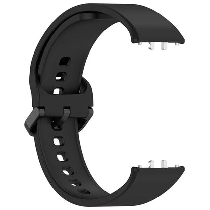 For Samsung Galaxy Fit3 (SM-R390) Watch Bracelet Soft Silicone Strap with Flat Buckle