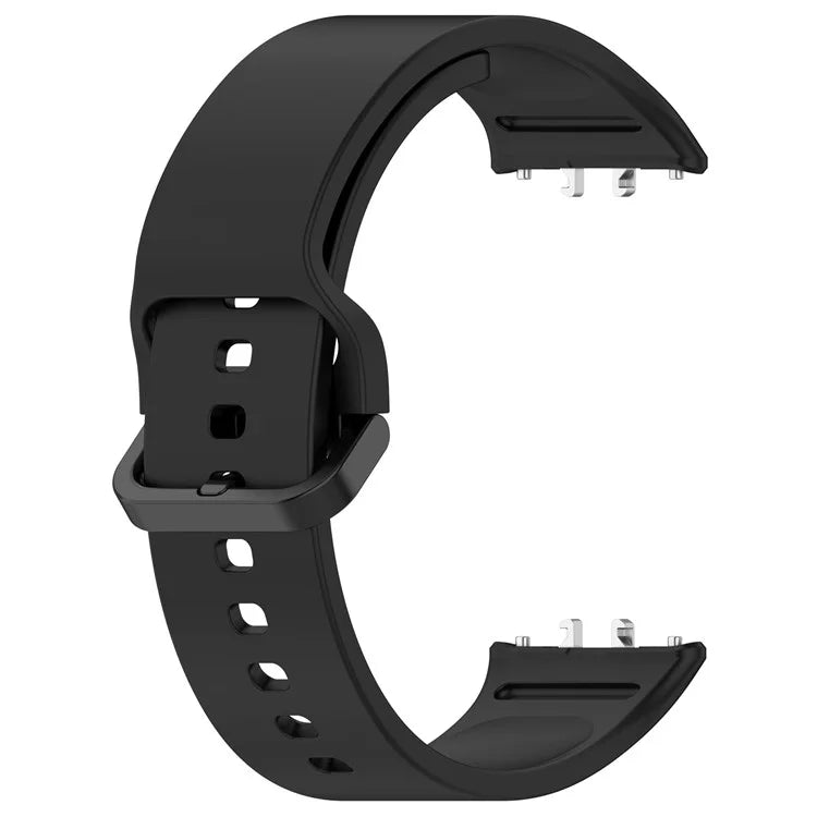 For Samsung Galaxy Fit3 (SM-R390) Watch Bracelet Soft Silicone Strap with Flat Buckle