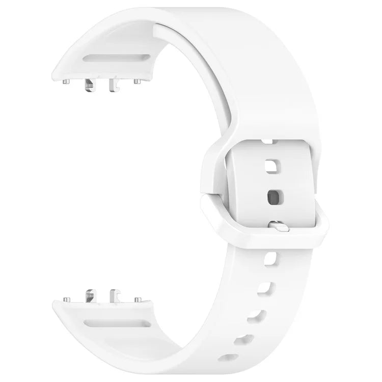 For Samsung Galaxy Fit3 (SM-R390) Watch Bracelet Soft Silicone Strap with Flat Buckle