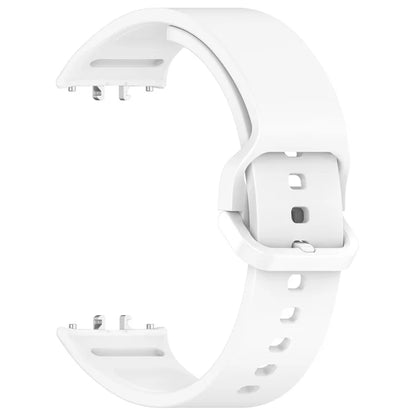 For Samsung Galaxy Fit3 (SM-R390) Watch Bracelet Soft Silicone Strap with Flat Buckle