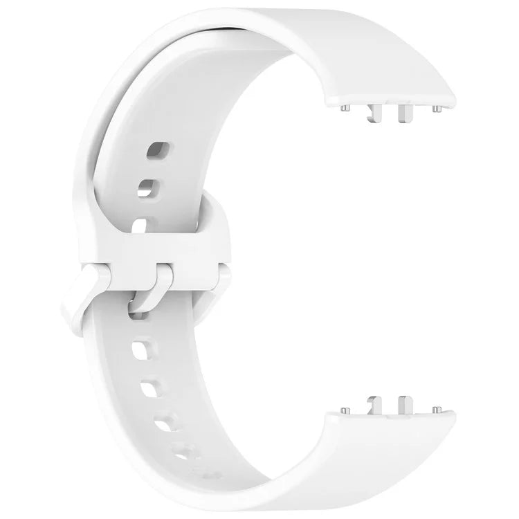 For Samsung Galaxy Fit3 (SM-R390) Watch Bracelet Soft Silicone Strap with Flat Buckle