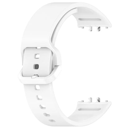 For Samsung Galaxy Fit3 (SM-R390) Watch Bracelet Soft Silicone Strap with Flat Buckle