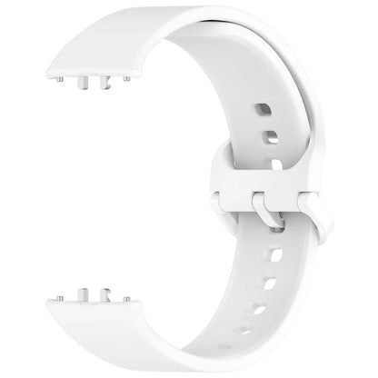 For Samsung Galaxy Fit3 (SM-R390) Watch Bracelet Soft Silicone Strap with Flat Buckle