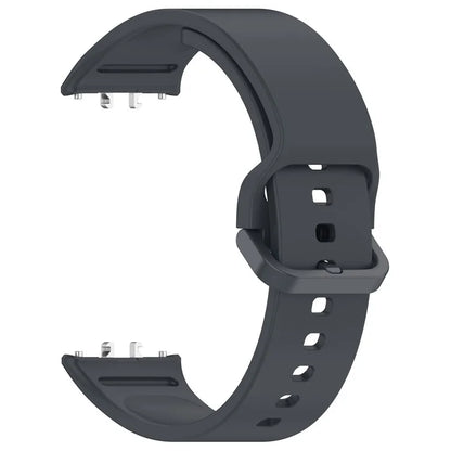 For Samsung Galaxy Fit3 (SM-R390) Watch Bracelet Soft Silicone Strap with Flat Buckle