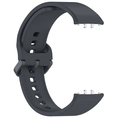 For Samsung Galaxy Fit3 (SM-R390) Watch Bracelet Soft Silicone Strap with Flat Buckle