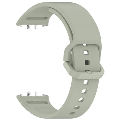 For Samsung Galaxy Fit3 (SM-R390) Watch Bracelet Soft Silicone Strap with Flat Buckle