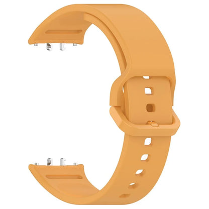 For Samsung Galaxy Fit3 (SM-R390) Watch Bracelet Soft Silicone Strap with Flat Buckle