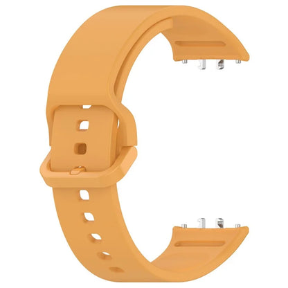 For Samsung Galaxy Fit3 (SM-R390) Watch Bracelet Soft Silicone Strap with Flat Buckle