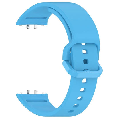 For Samsung Galaxy Fit3 (SM-R390) Watch Bracelet Soft Silicone Strap with Flat Buckle