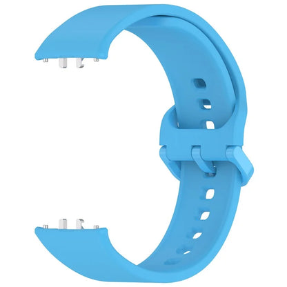 For Samsung Galaxy Fit3 (SM-R390) Watch Bracelet Soft Silicone Strap with Flat Buckle