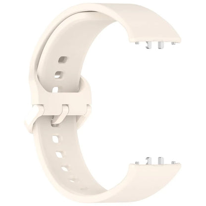 For Samsung Galaxy Fit3 (SM-R390) Watch Bracelet Soft Silicone Strap with Flat Buckle