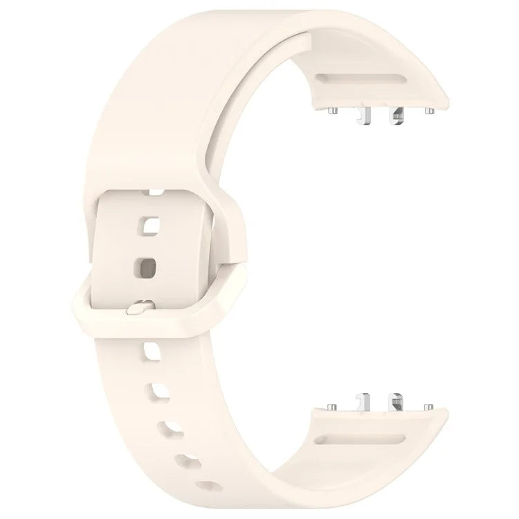 For Samsung Galaxy Fit3 (SM-R390) Watch Bracelet Soft Silicone Strap with Flat Buckle