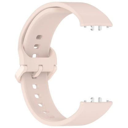 For Samsung Galaxy Fit3 (SM-R390) Watch Bracelet Soft Silicone Strap with Flat Buckle