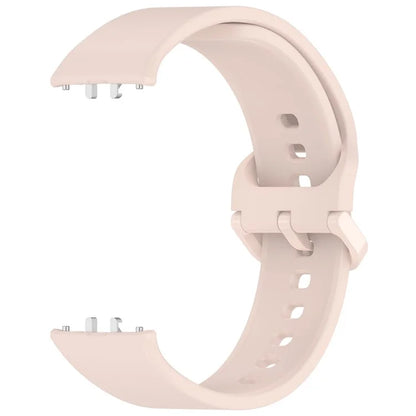 For Samsung Galaxy Fit3 (SM-R390) Watch Bracelet Soft Silicone Strap with Flat Buckle