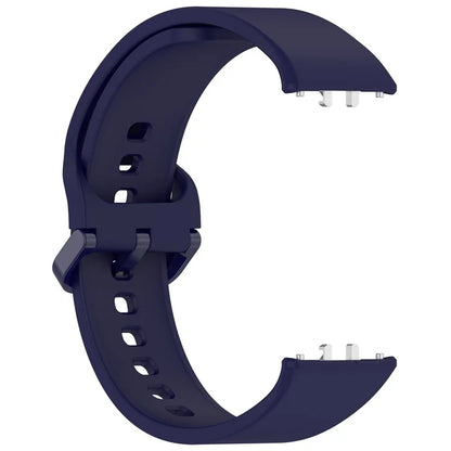 For Samsung Galaxy Fit3 (SM-R390) Watch Bracelet Soft Silicone Strap with Flat Buckle