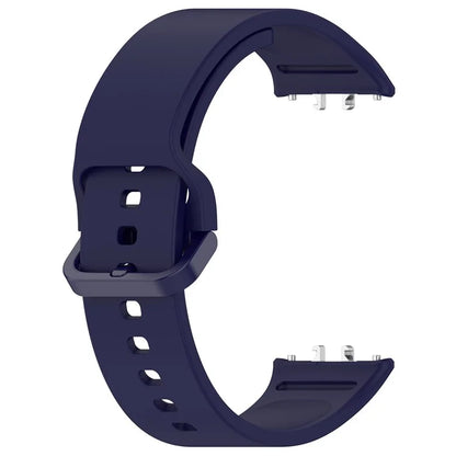 For Samsung Galaxy Fit3 (SM-R390) Watch Bracelet Soft Silicone Strap with Flat Buckle